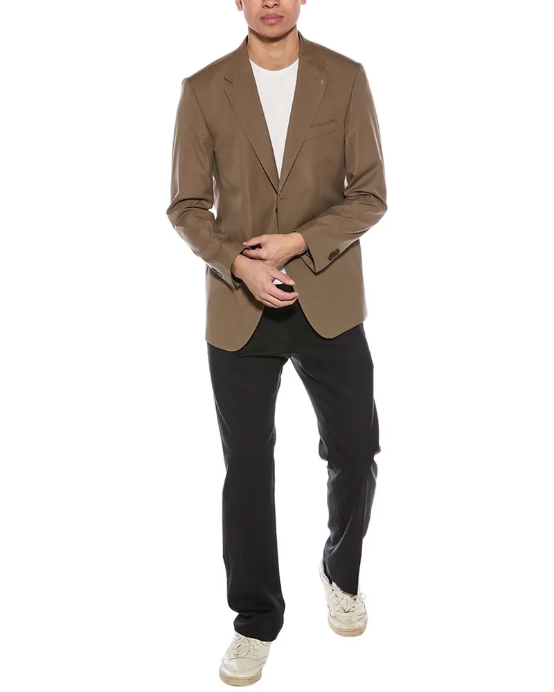 Scotch&Soda Nested Traveler Tech Suit Jacket Beige