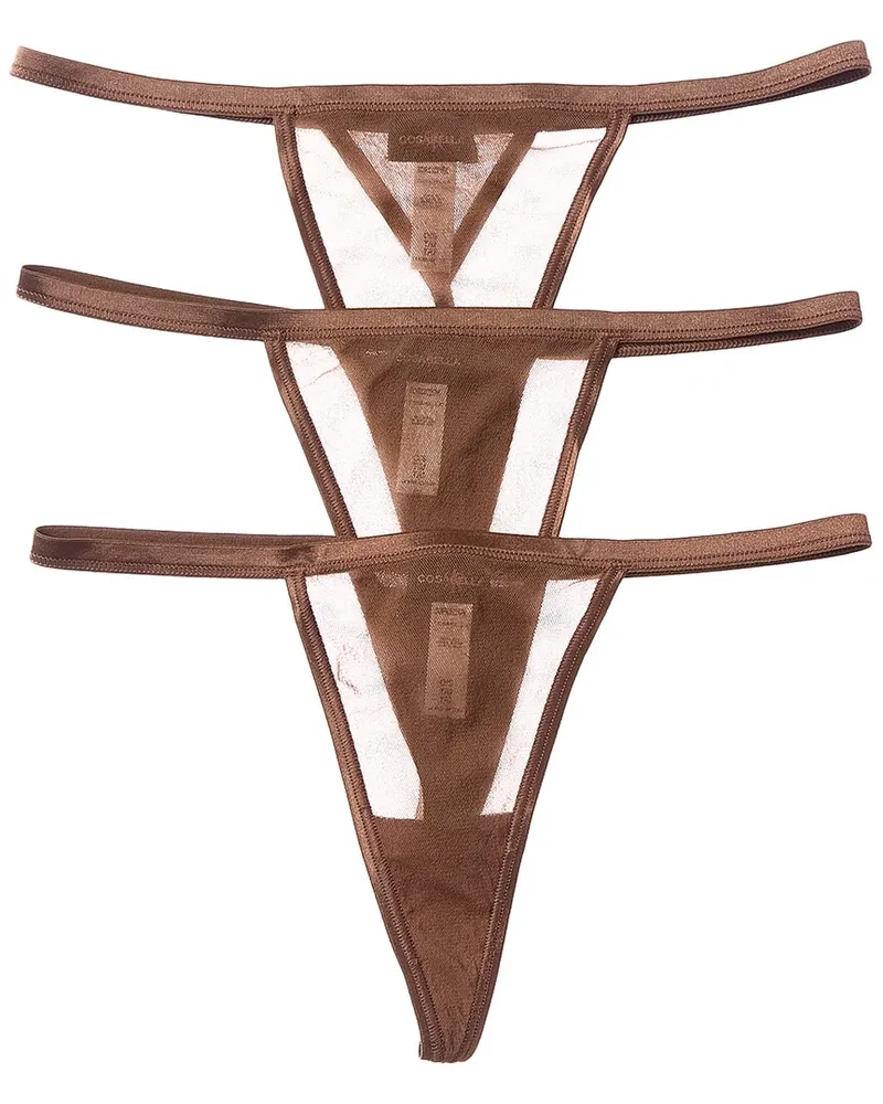 Cosabella 3pk Soire Confidence G-String Nocolor