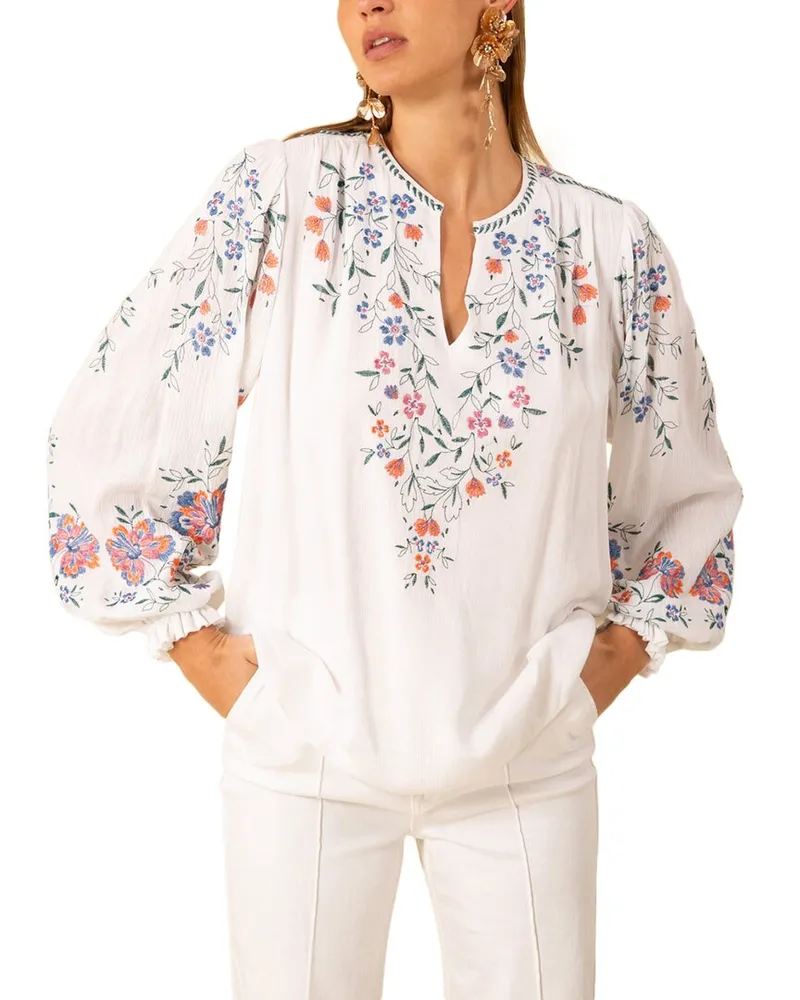 Hale Bob Royalty Blouse Nocolor