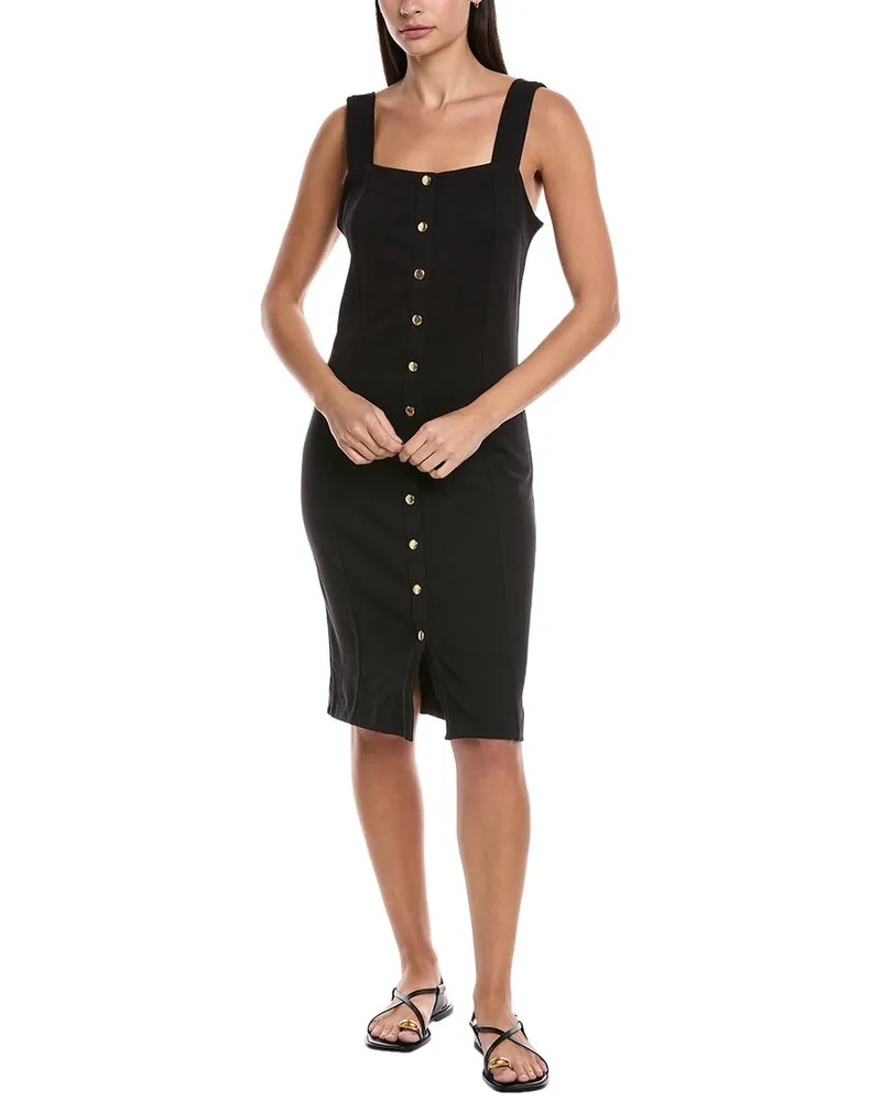 Nation Ltd Claude Midi Dress Black