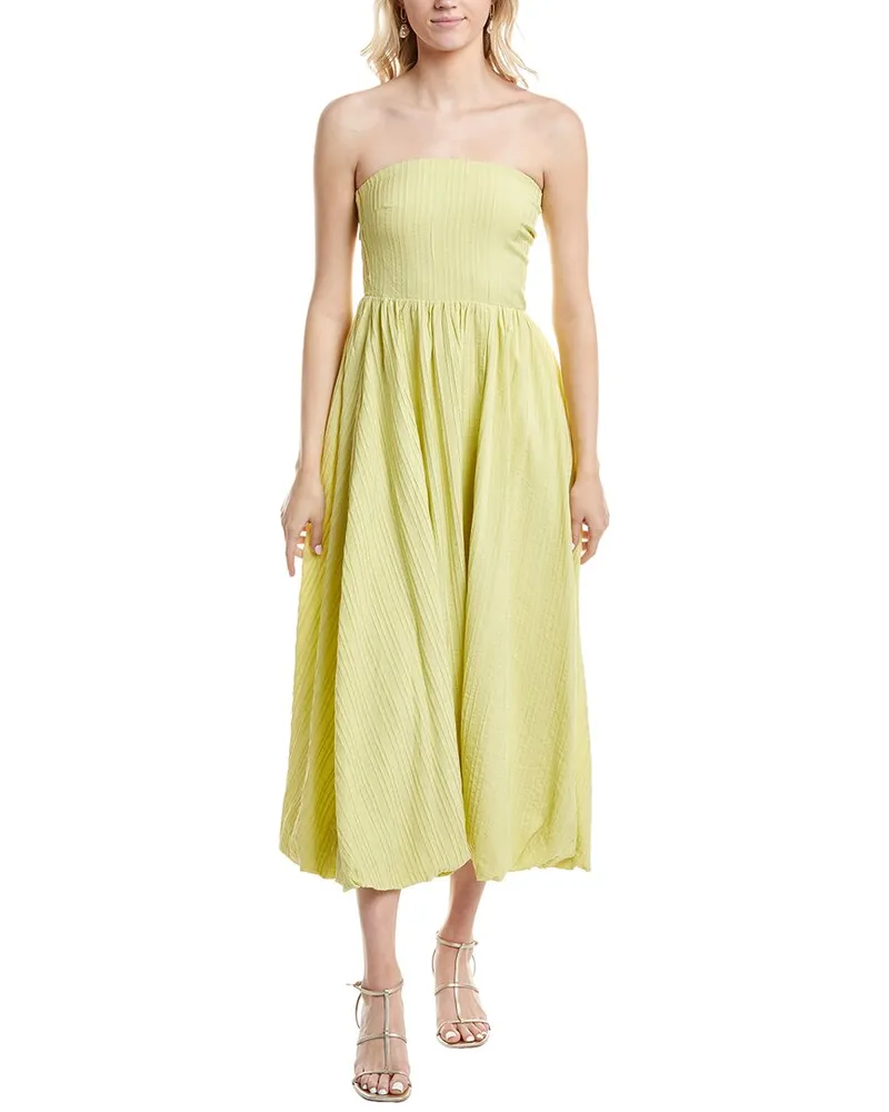 ASTR the Label Midi Dress Green