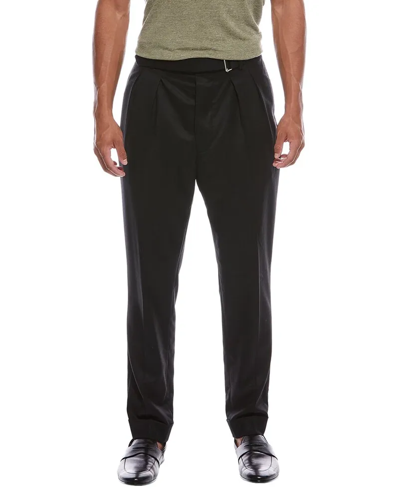 Officine Generale Pierre Wool Pant Black