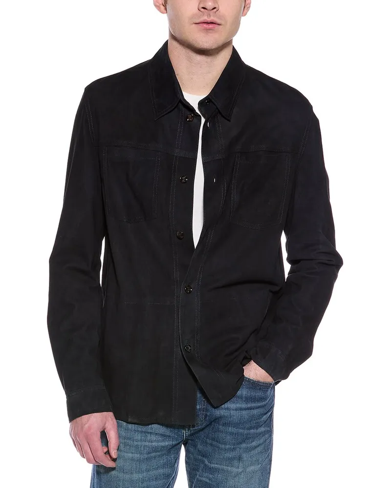 MOORER Bobbiourg Suede Jacket Nocolor