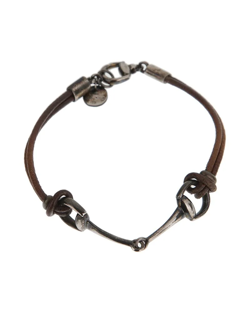 Gucci Silver Horsebit Bracelet Nocolor