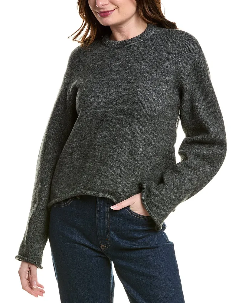 Proenza Schouler Tara Wool-Blend Sweater Grey