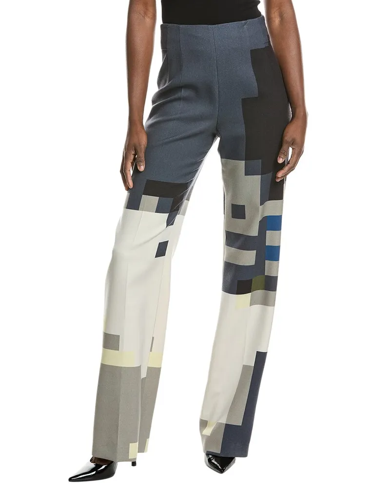 Akris Fair Wool Trouser Grey
