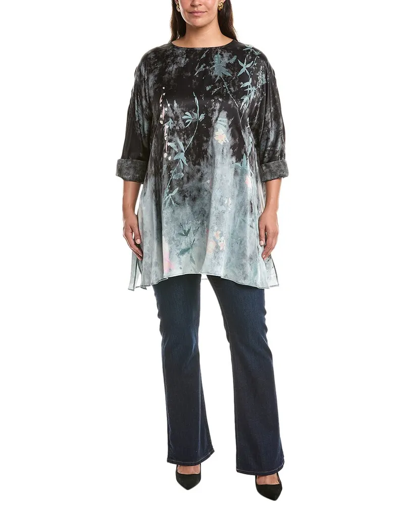 Marina Rinaldi Plus Balco Silk Jacket Nocolor