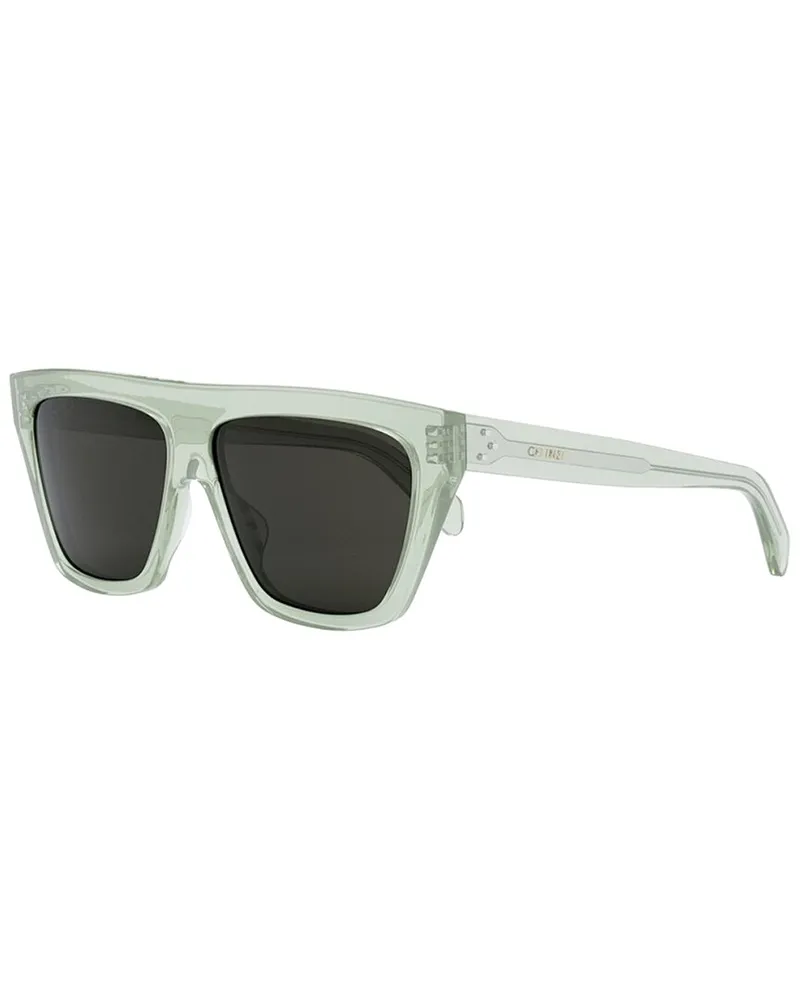 Celine Unisex CL40256I 58mm Sunglasses Green