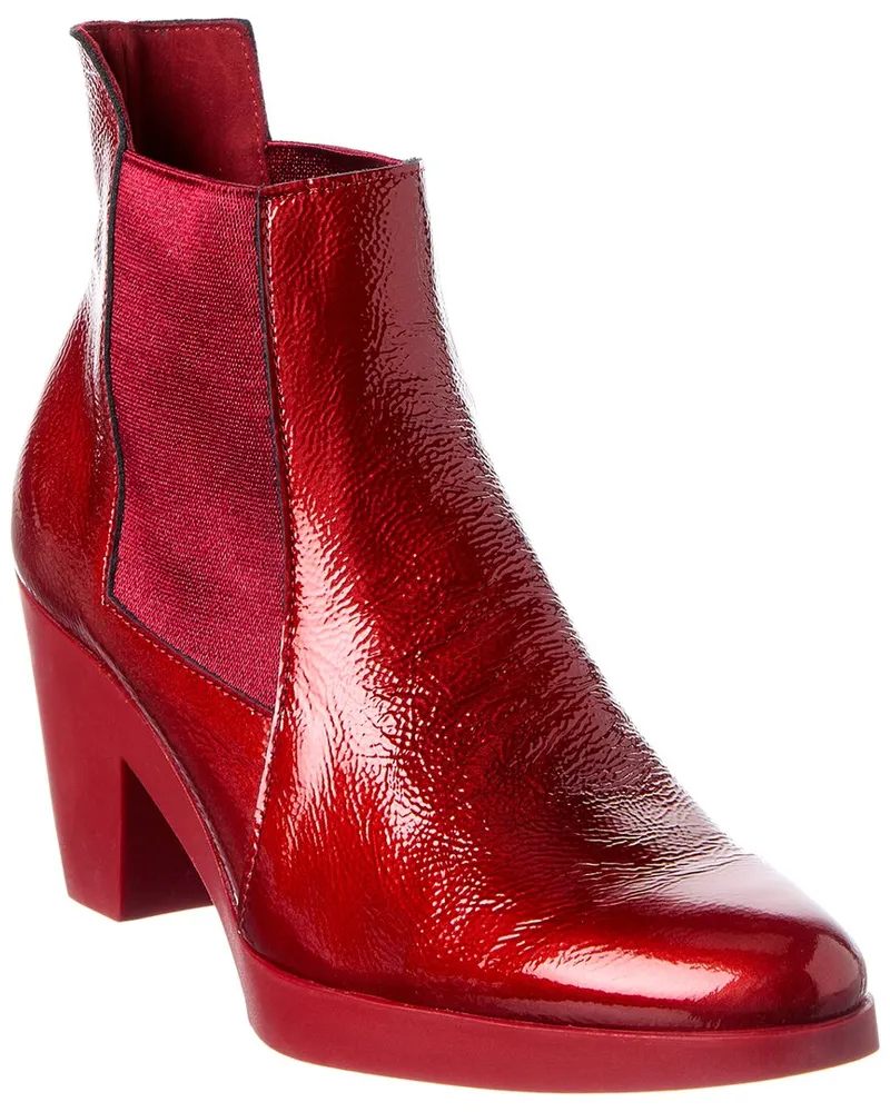 Arche Divana Leather Bootie Red