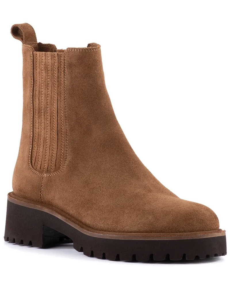 Seychelles Cashew Suede Boot Brown