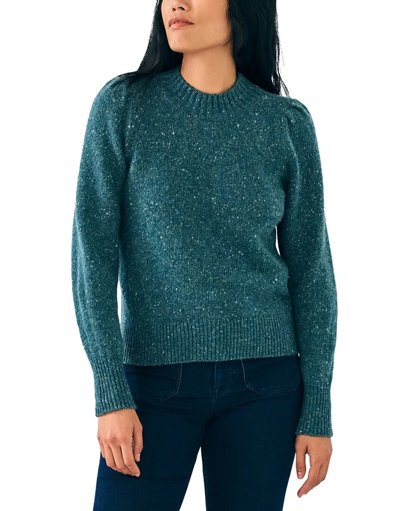 Faherty Boone Wool & Alpaca-Blend Sweater Nocolor
