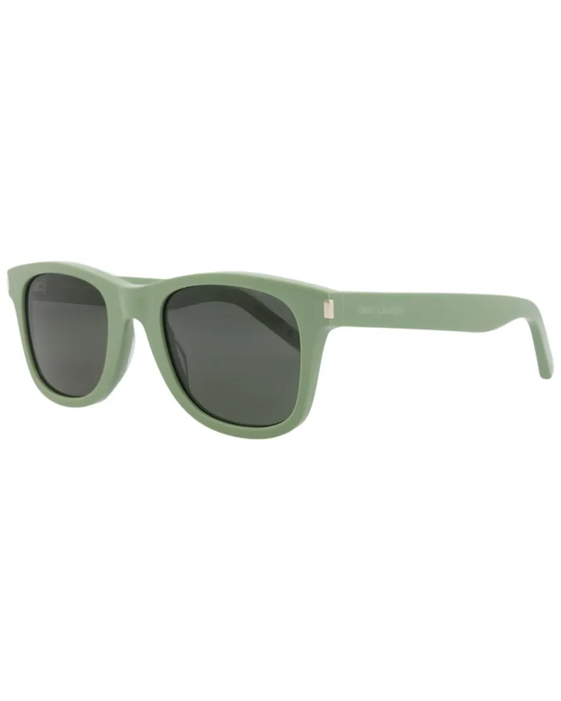 Saint Laurent Unisex SL51 50mm Sunglasses Green