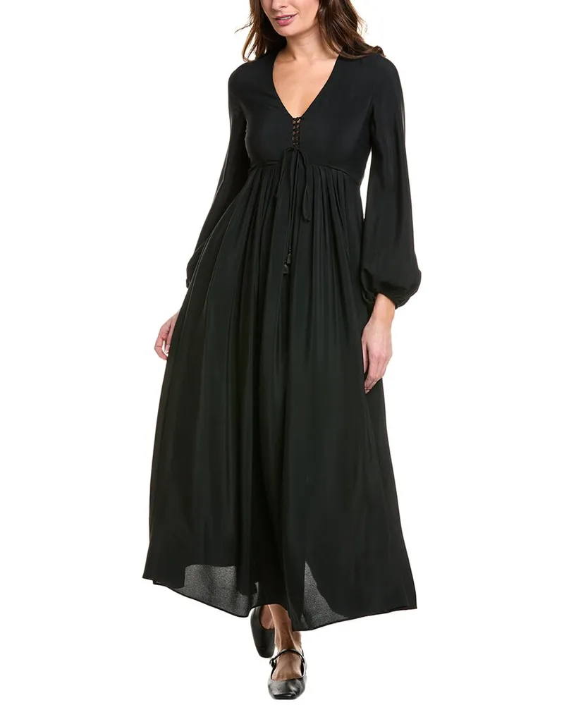 Max Mara Guelfi Maxi Dress Black