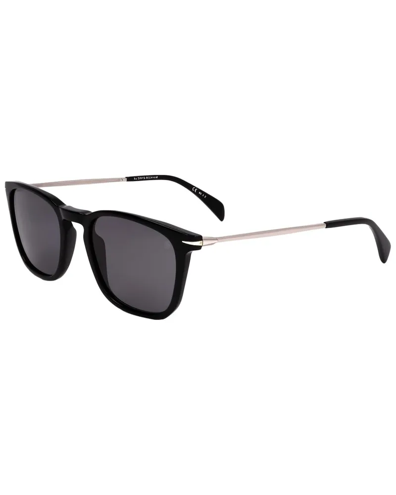David Beckham Men's DB 1034/S 53mm Polarized Sunglasses Black