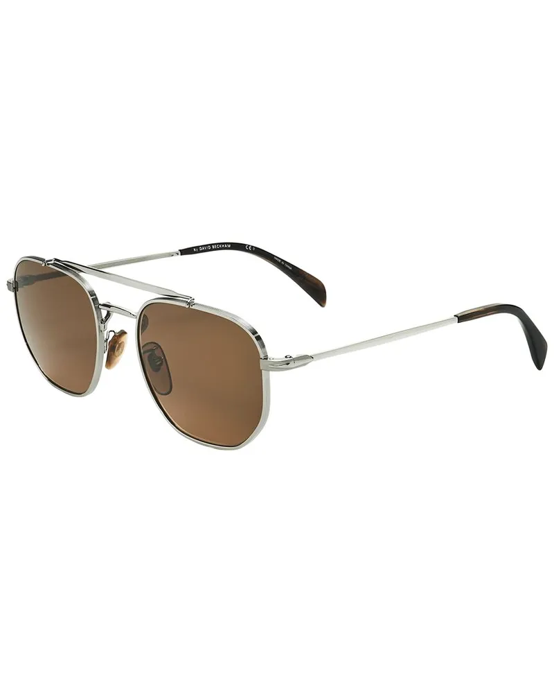 David Beckham Men's DB 1079/S 54mm Sunglasses Silver