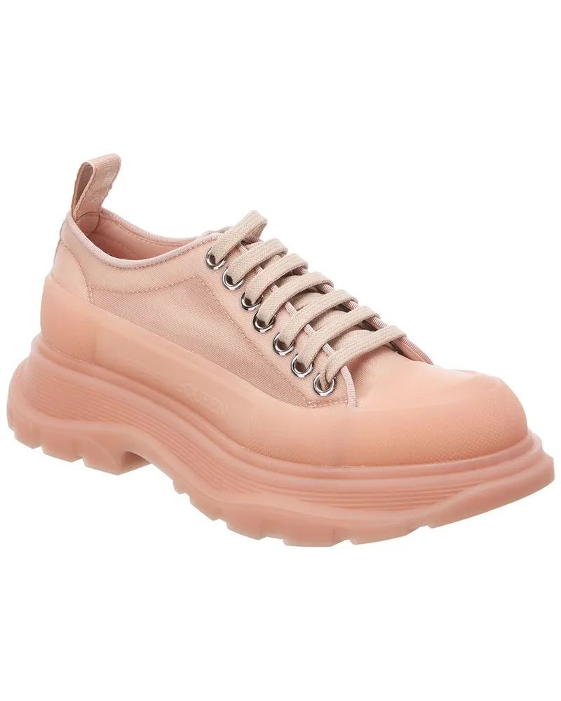 Alexander McQueen Tread Slick Mesh Sneaker Pink
