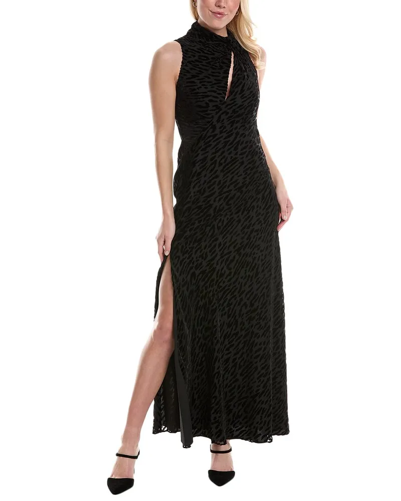 Halston Uma Gown Black