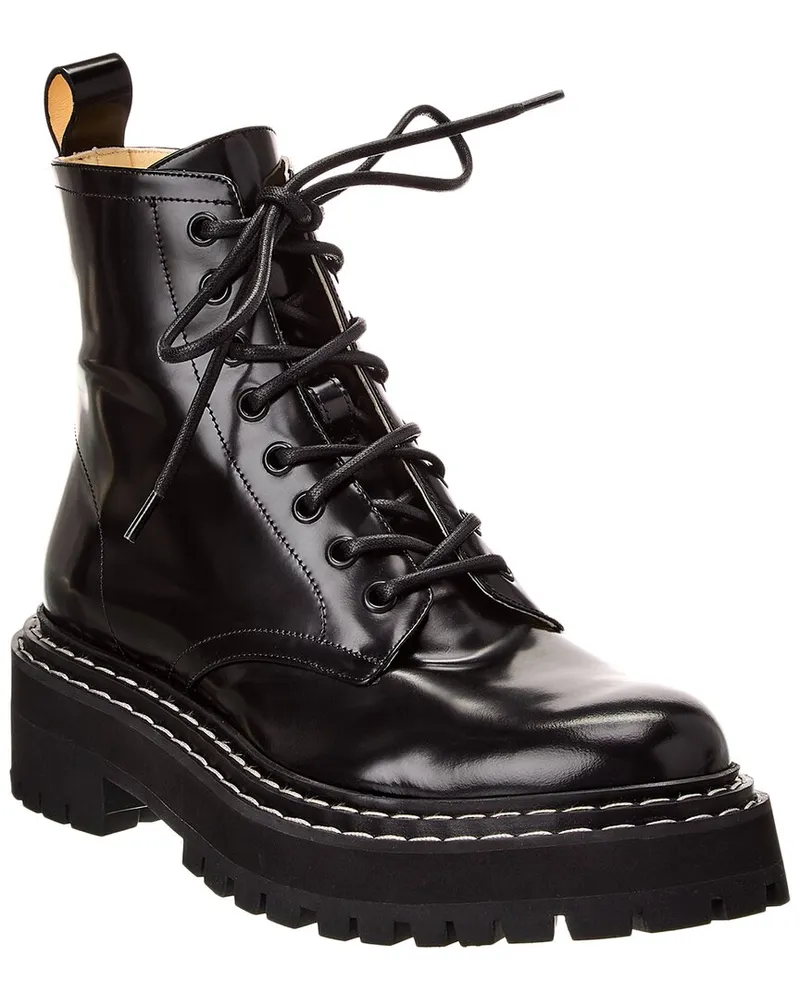 Proenza Schouler Leather Boot Black