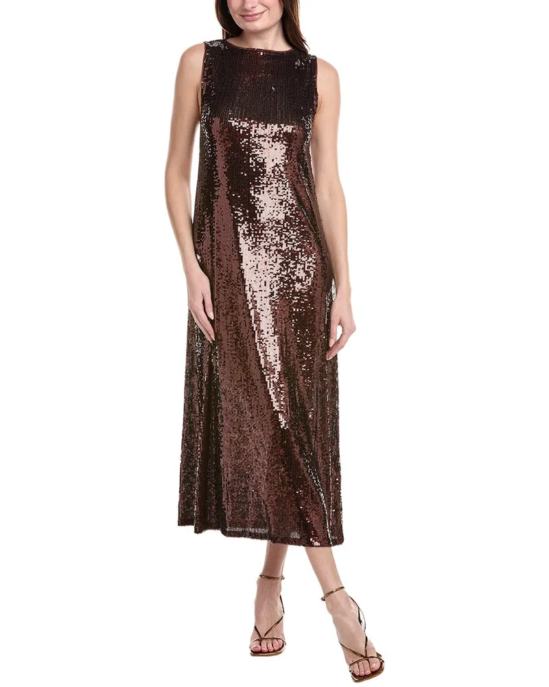 WeWoreWhat Sequin Maxi Dress Black