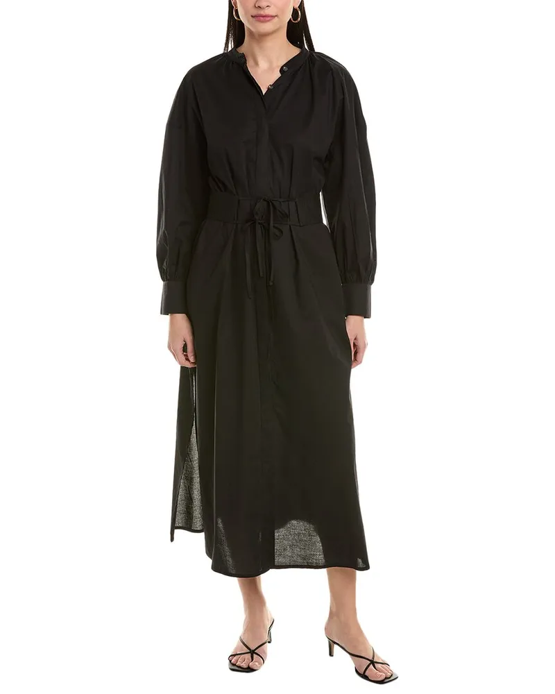 Alpha Studio Maxi Shirtdress Black