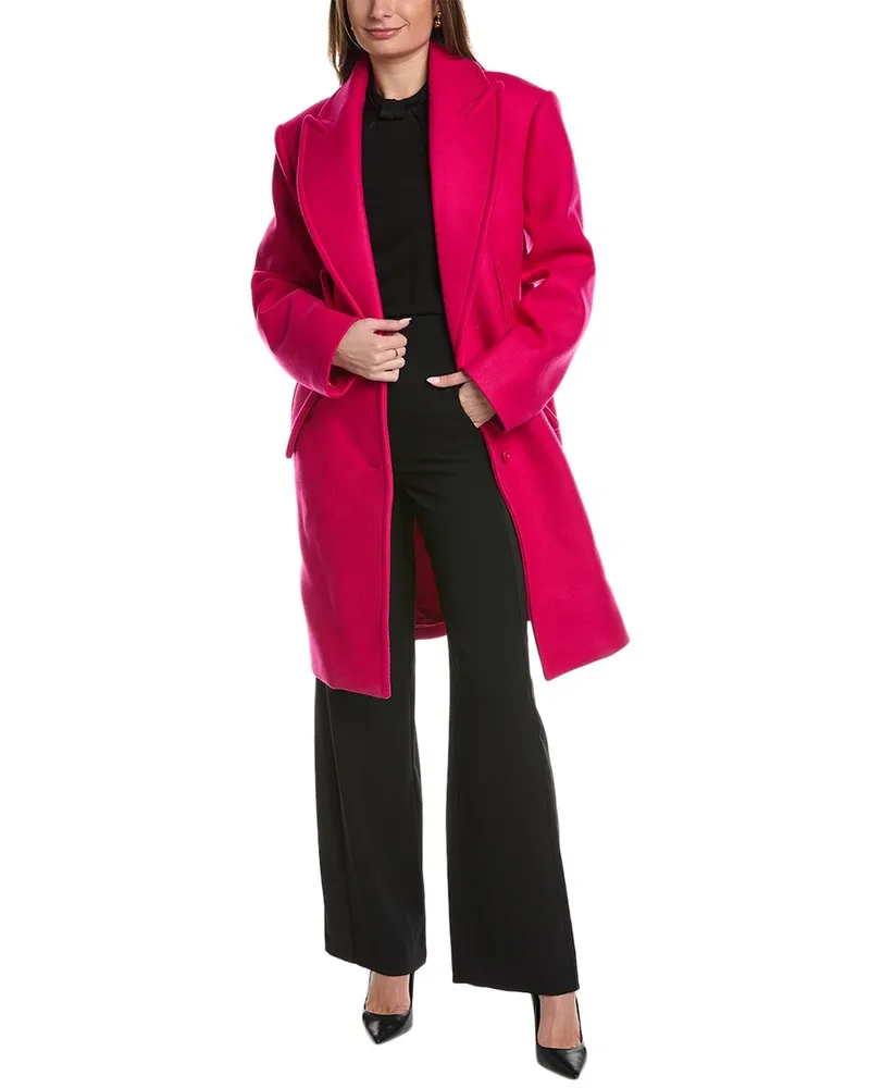 Michael Kors Reefer Wool Coat Nocolor