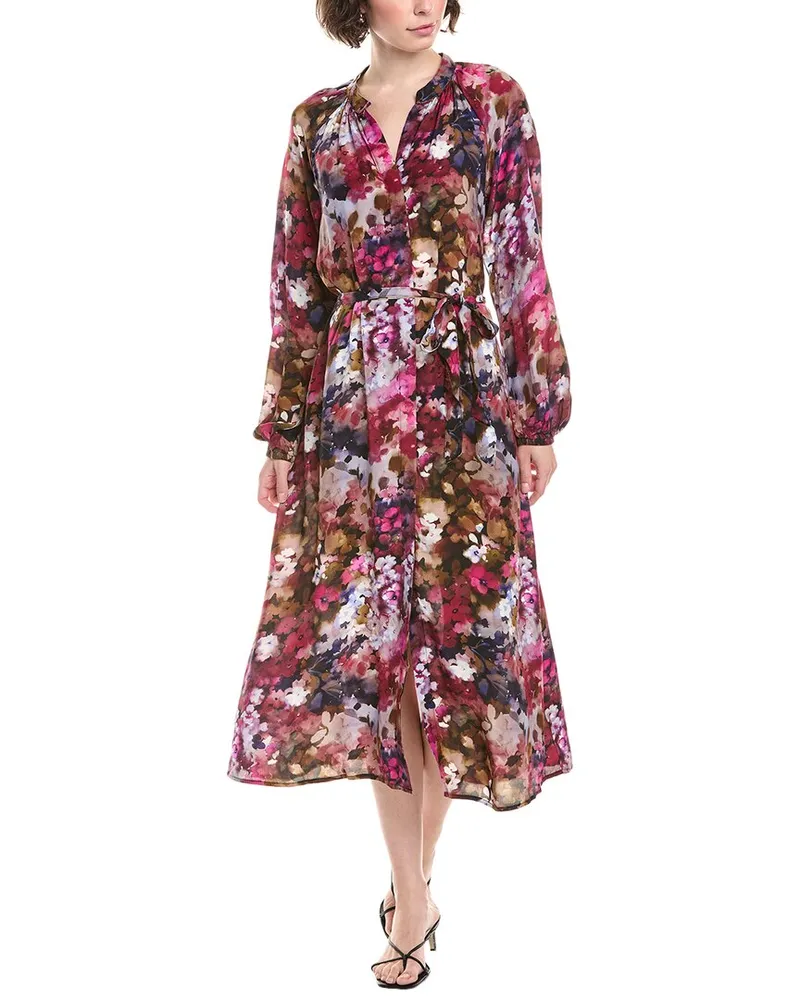 Bella Dahl Tie Waist Shirtdress Green