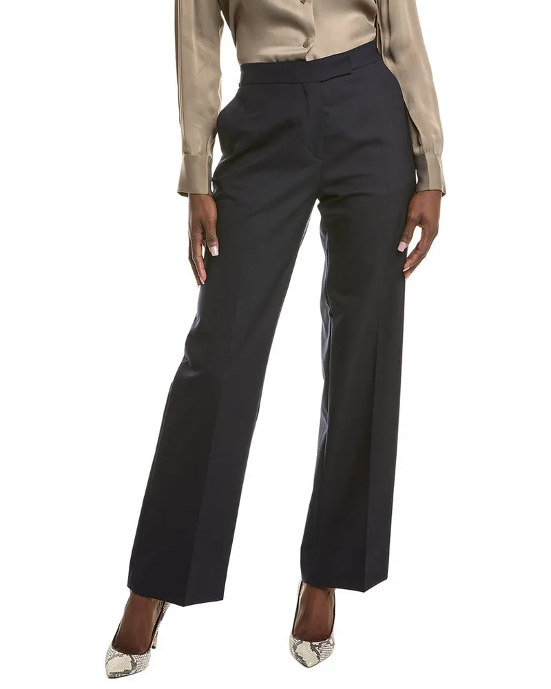 Officine Generale Officine Generale Ilenia Wool Pant Blue