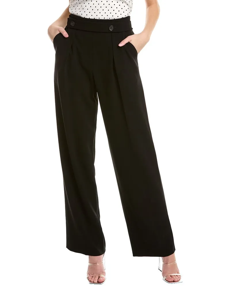 Proenza Schouler Matte Wide Leg Pant Black
