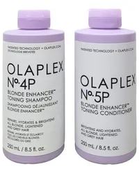 OLAPLEX Unisex 2 x 8.5oz No.4P Blonde Shampoo & 5P Conditioner Duo Nocolor