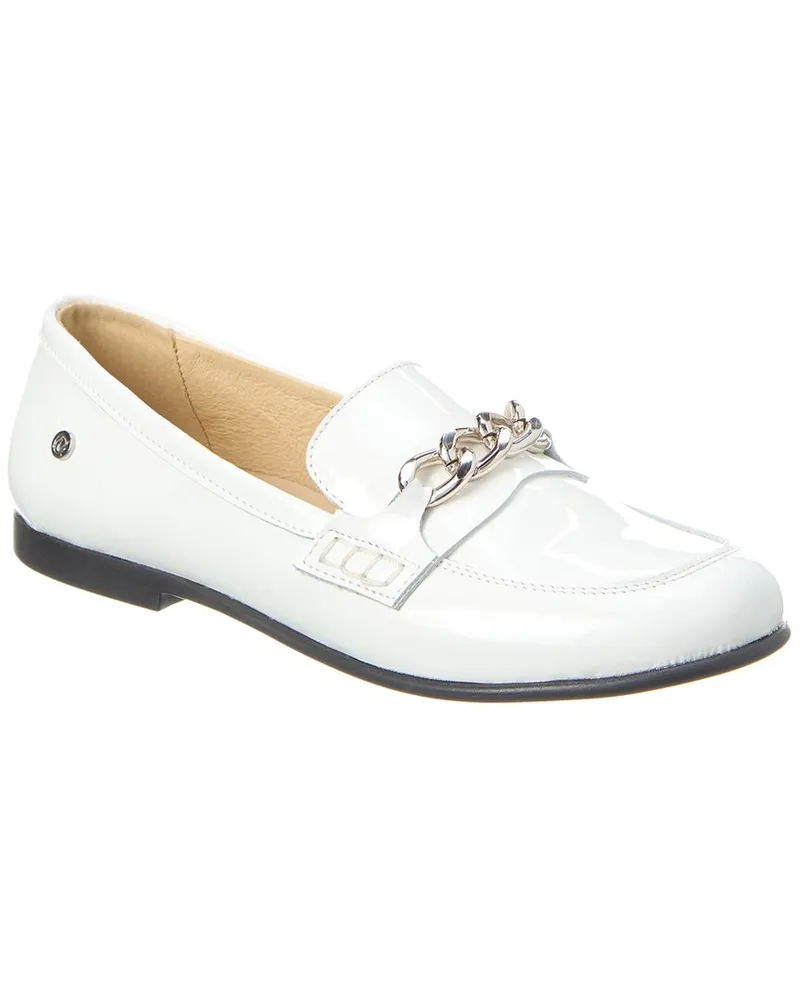 Naturino Barrik Patent Loafer White