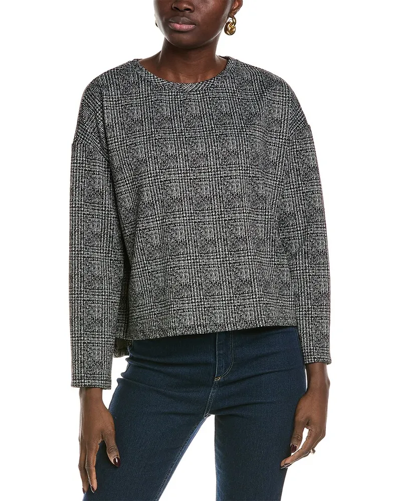 Vince Camuto Boxy Shirt Black
