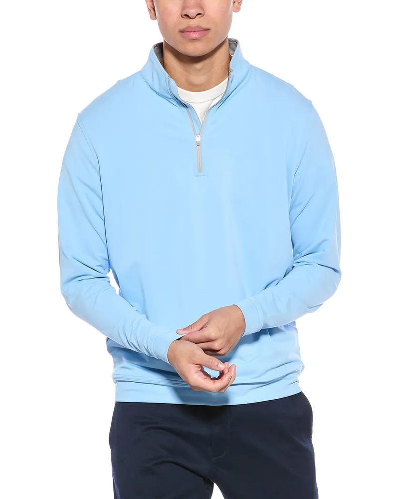 Peter Millar Quarter Zip Knitwear Blue