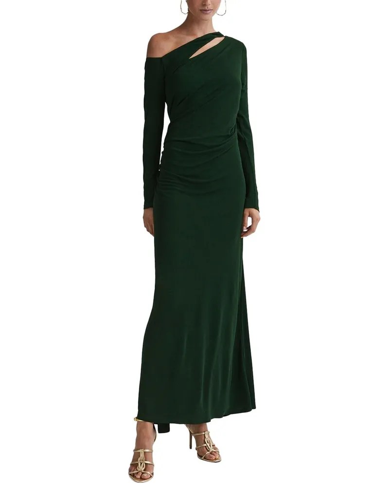 Reiss Delphine Dress Green