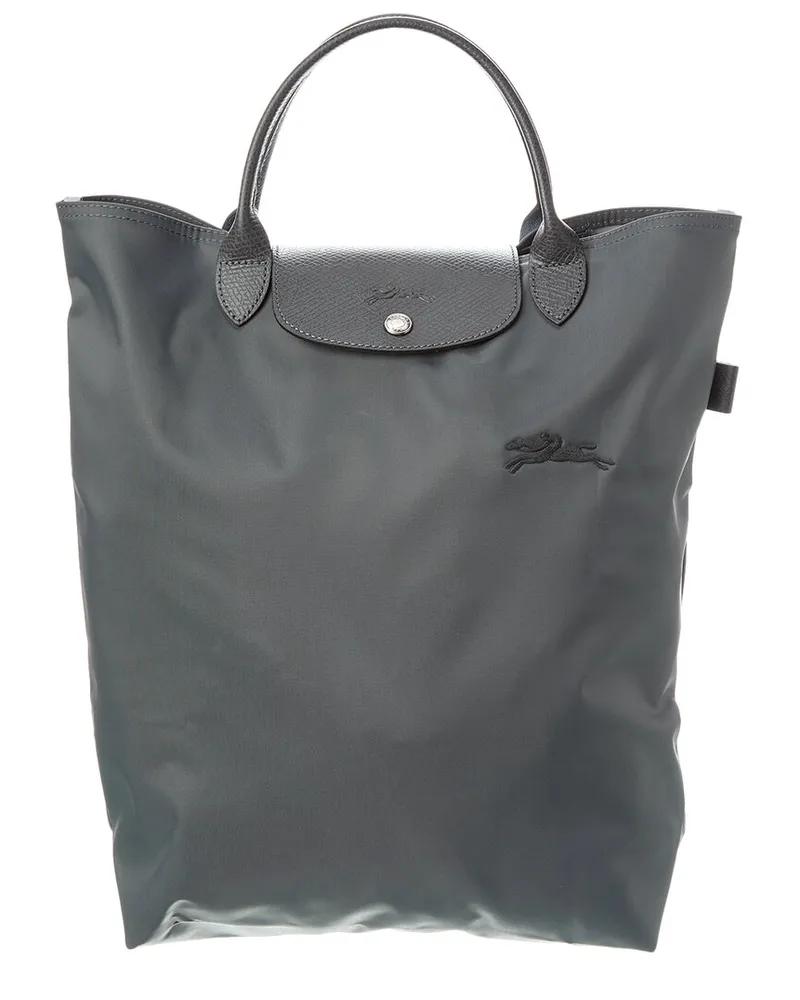 Longchamp Le Pliage Original Medium Canvas Tote Gray
