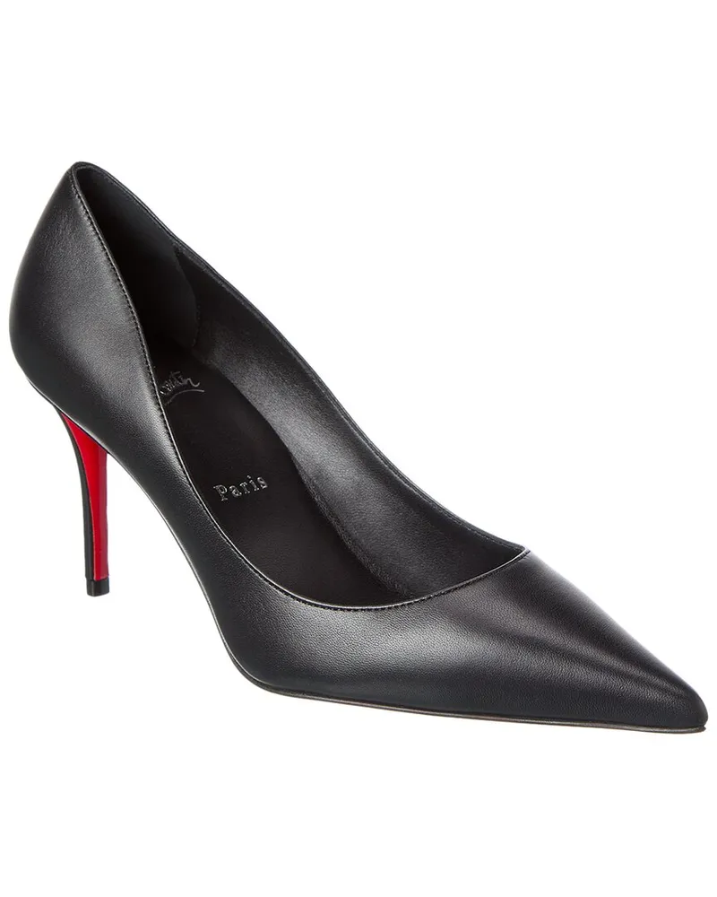 Christian Louboutin Miss Z 80 Leather Pump Black