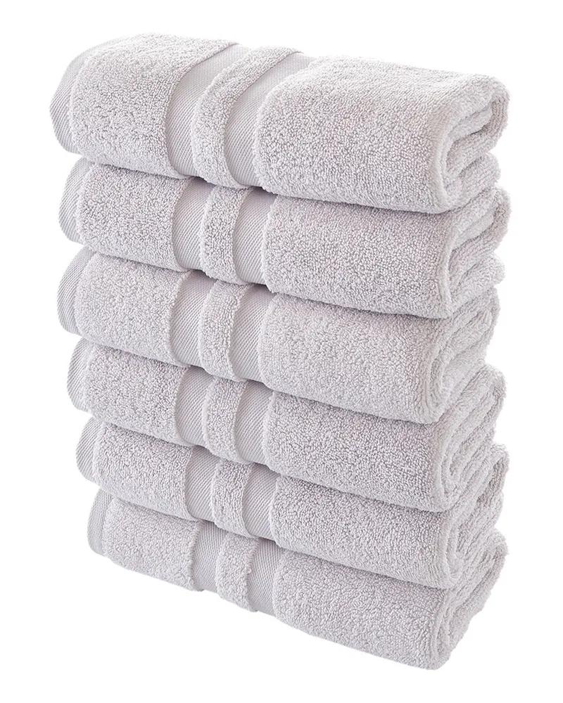 Alexis Antimicrobial Irvington Hand Towel Pack of 6 Nocolor