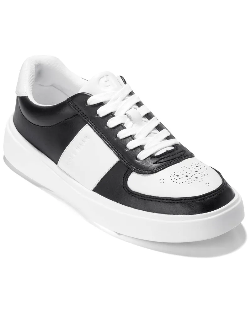 COLE HAAN Grand Crosscourt Della Leather Sneaker Nocolor