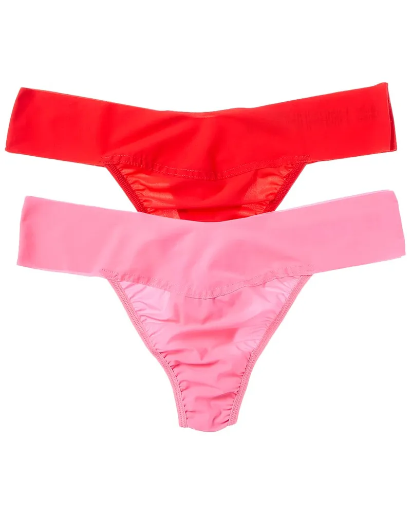 Hanky Panky 2pk Breathesoft Natural Thong Nocolor
