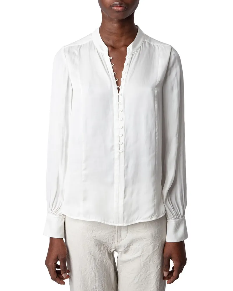Zadig & Voltaire Twina Satin Shirt Nocolor