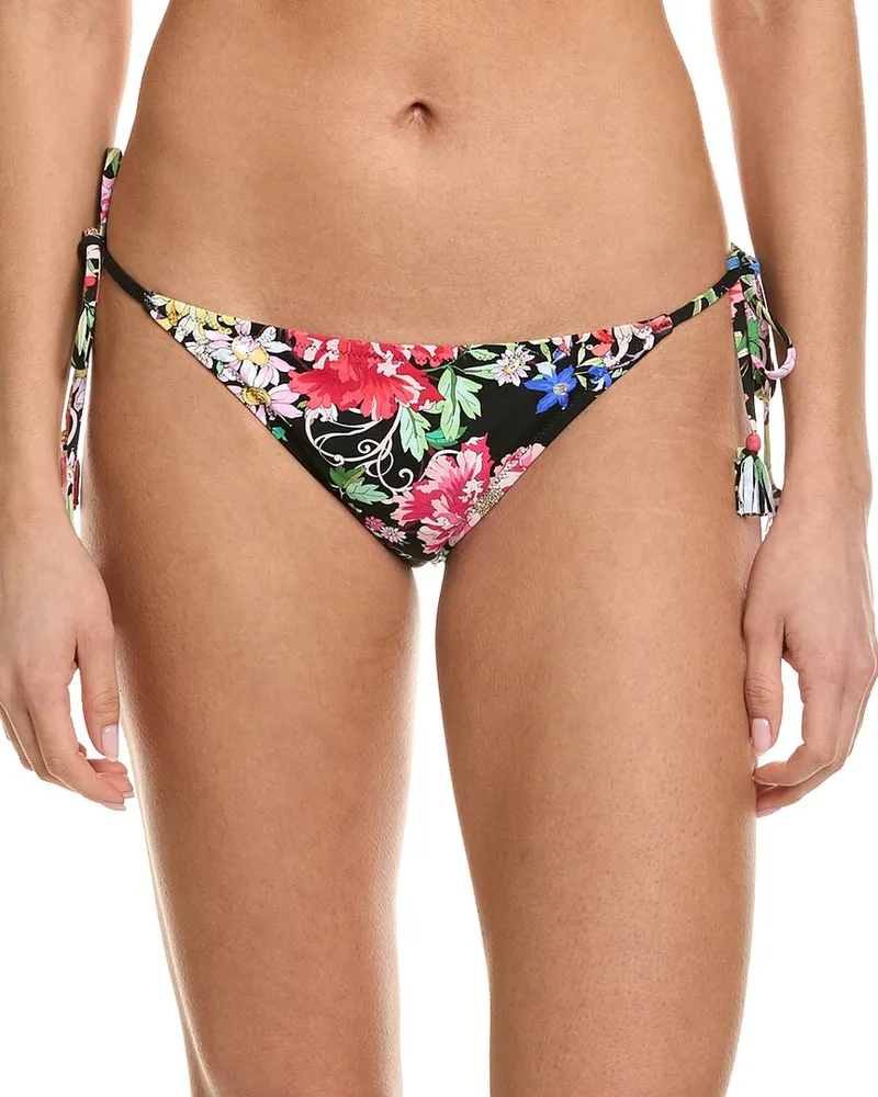 Johnny Was String Bikini Bottom Blue