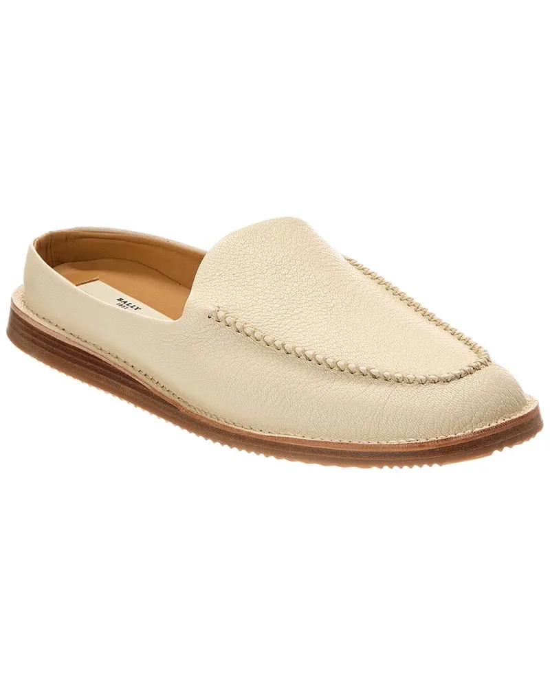 Bally Fosko Leather Loafer White