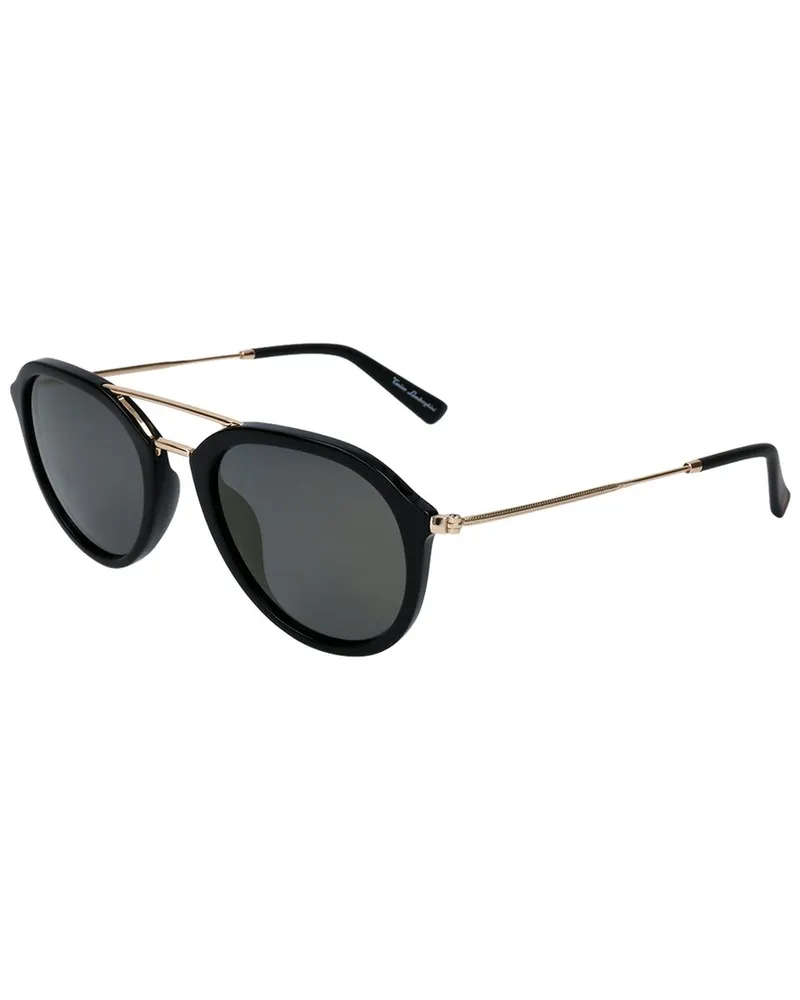 Tonino Lamborghini Men's TL903S 52mm Polarized Sunglasses Black