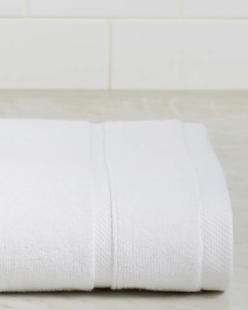 Frette Lanes Border White Nocolor