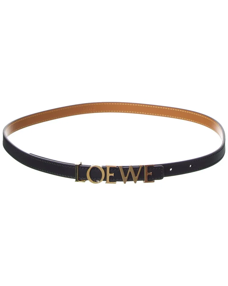 Loewe Logo Leather Belt Nocolor