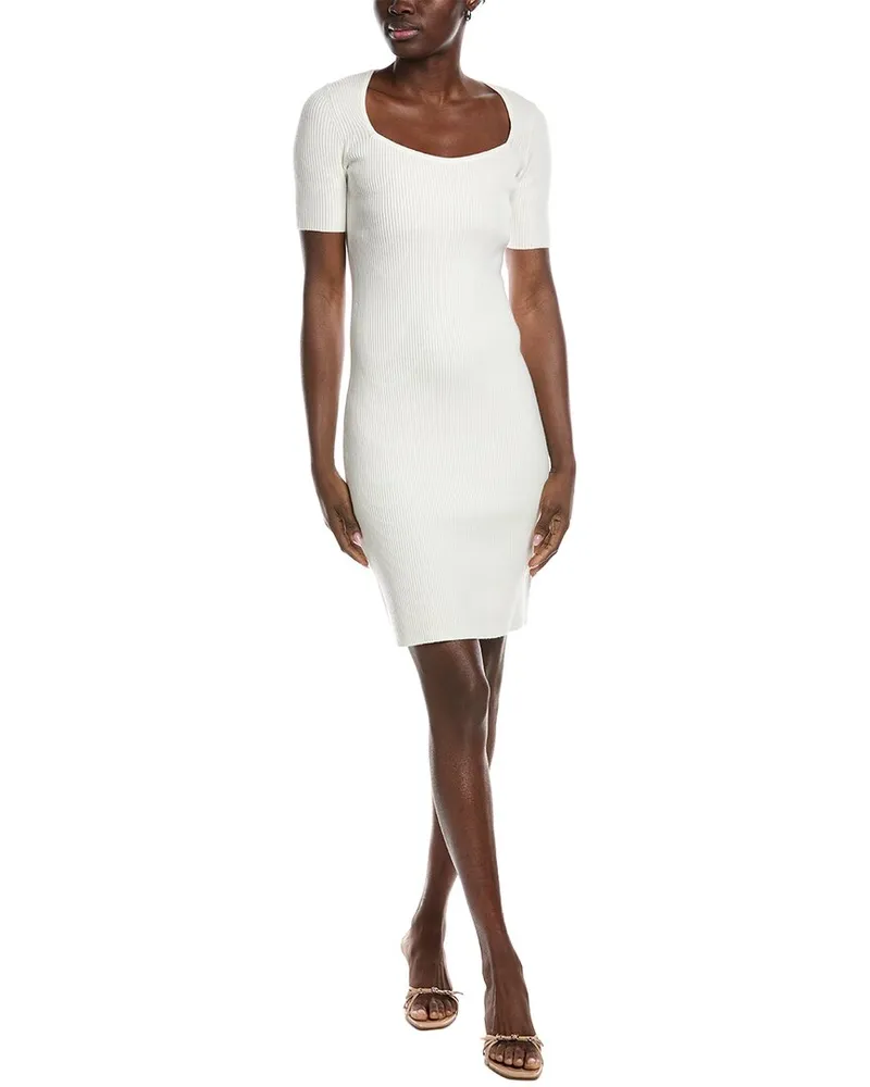 HUGO BOSS Hugo Boss Fesco Sweaterdress White