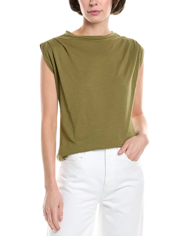 Jason Wu Knit T-Shirt Green