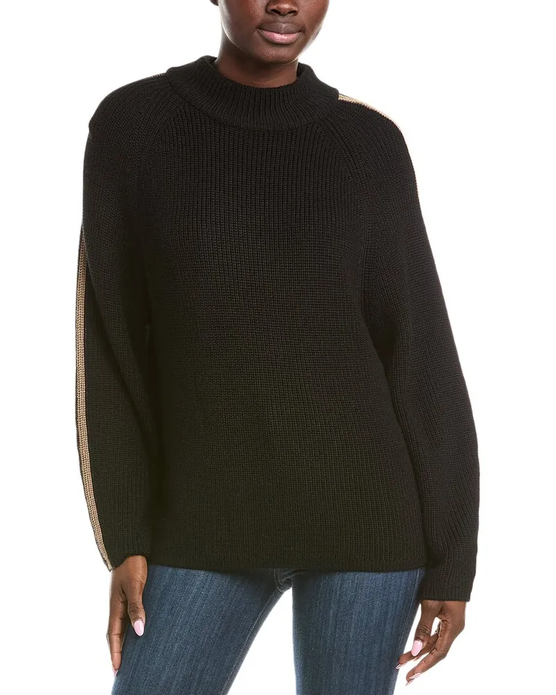 Graham & Spencer Wool-Blend Sweater Black