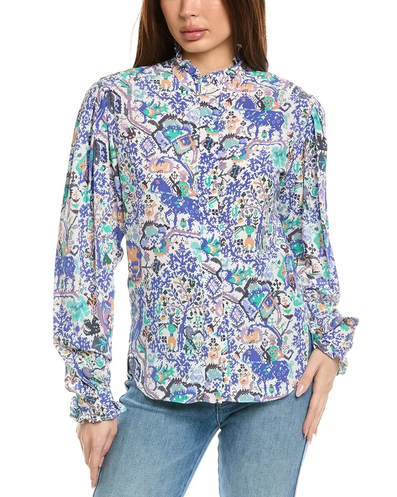 Isabel Marant Isabel Marant E'toile Kiledia Blouse Purple