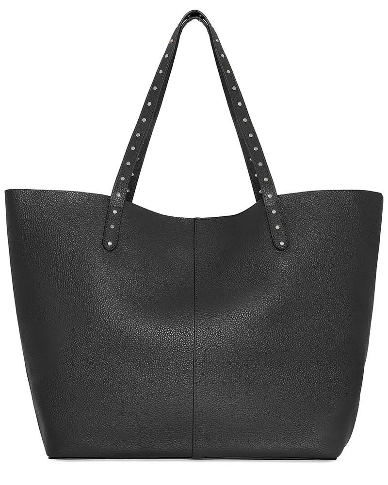 Rebecca Minkoff Soft Studded Leather Tote Grey