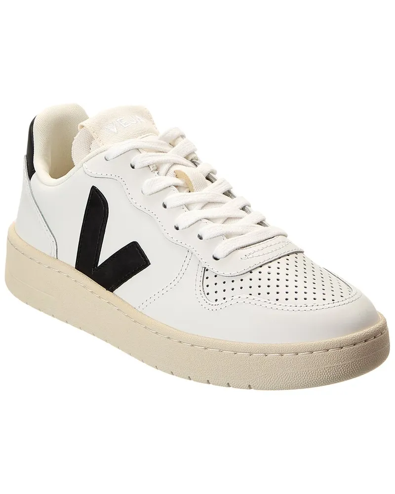 VEJA V-10 Prime Leather Sneaker White